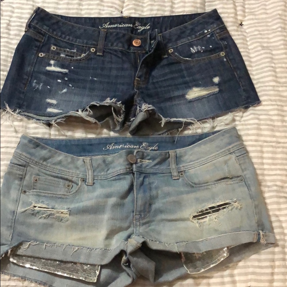 American Eagle jean shorts bundle